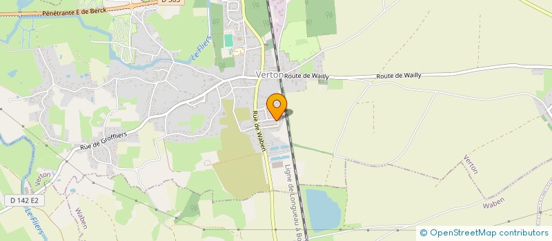 localisation de l'entreprise MADAME MELANIE BUSSY  VERTON