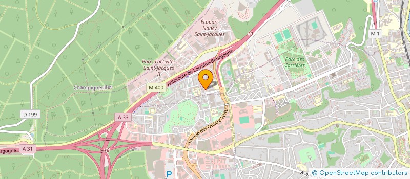 localisation de l'entreprise MADAME MELANIE BUTSANA  LANZI  MAXEVILLE