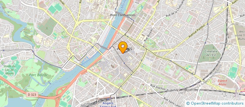 localisation de l'entreprise MADAME MELANIE CABALLERO  ANGERS