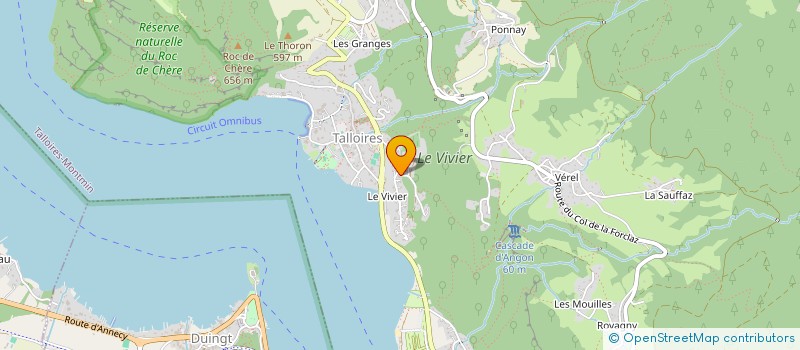 localisation de l'entreprise MADAME MELANIE CABOT  TALLOIRES-MONTMIN