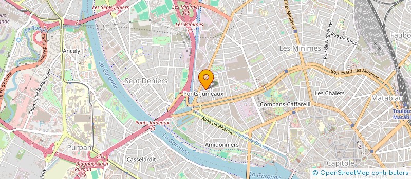 localisation de l'entreprise MADAME MELANIE CAIRE  TOULOUSE