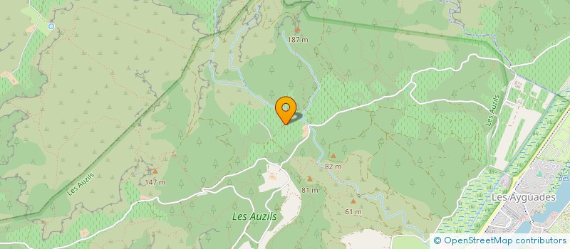 localisation de l'entreprise MADAME MELANIE CAMP  GRUISSAN