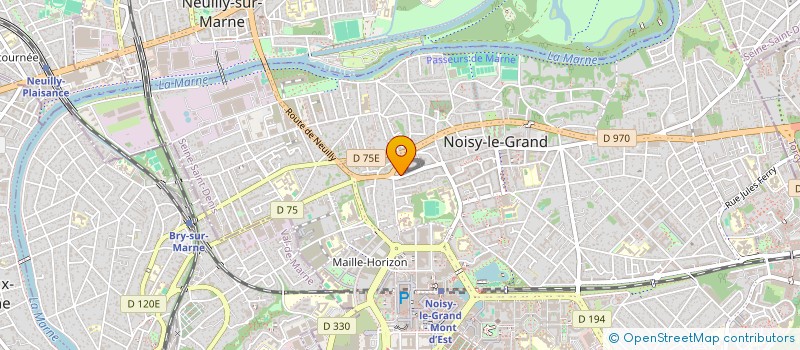 localisation de l'entreprise MADAME MELANIE CAPELA à NOISY-LE-GRAND