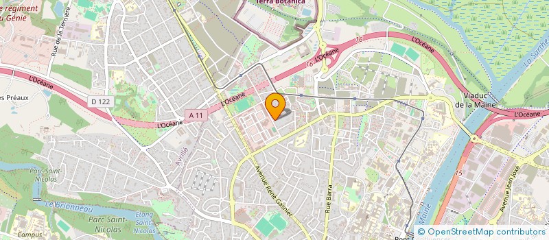 localisation de l'entreprise MADAME MELANIE CARPENTIER  ANGERS