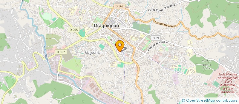 localisation de l'entreprise MADAME MELANIE CARRIDO  DRAGUIGNAN