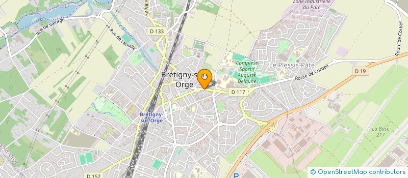 localisation de l'entreprise MADAME MELANIE CASAGRANDE à BRETIGNY-SUR-ORGE