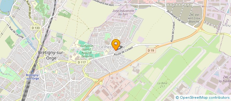 localisation de l'entreprise MADAME MELANIE CASTANIE  LE PLESSIS-PATE