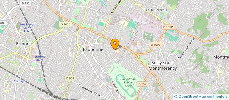 localisation de l'entreprise MADAME MELANIE CAURETTE à EAUBONNE