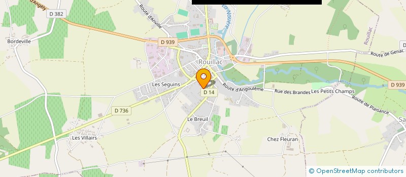 localisation de l'entreprise MADAME MELANIE CHARFALLOT  ROUILLAC