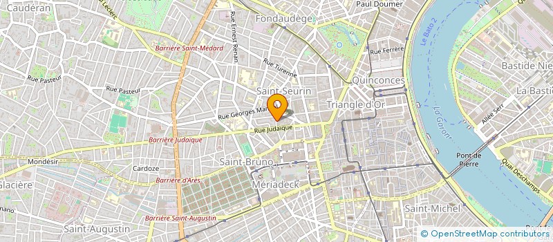 localisation de l'entreprise MADAME MELANIE CHASSAGNEUX  BORDEAUX