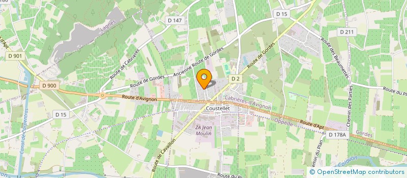 localisation de l'entreprise MADAME MELANIE CHAUMILLON  SAINT-RAPHAEL