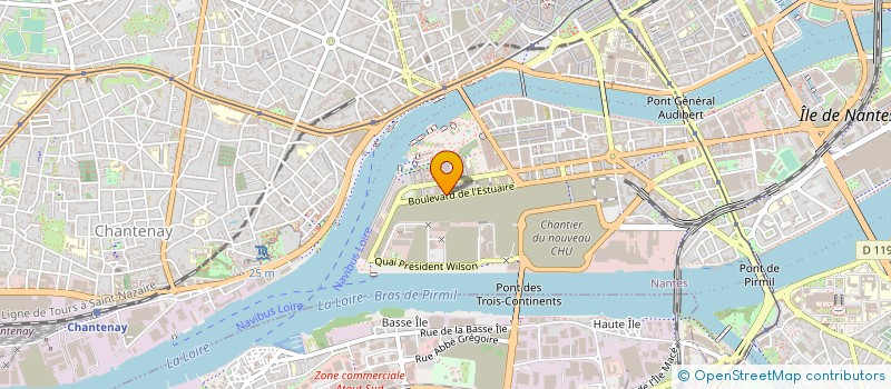 localisation de l'entreprise MADAME MELANIE CHAUVET à NANTES