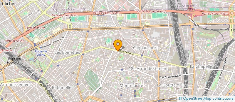 localisation de l'entreprise MADAME MELANIE CHAUVET  PARIS