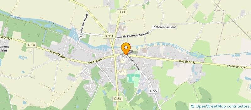 localisation de l'entreprise MADAME MELANIE CHOLET à TIGY