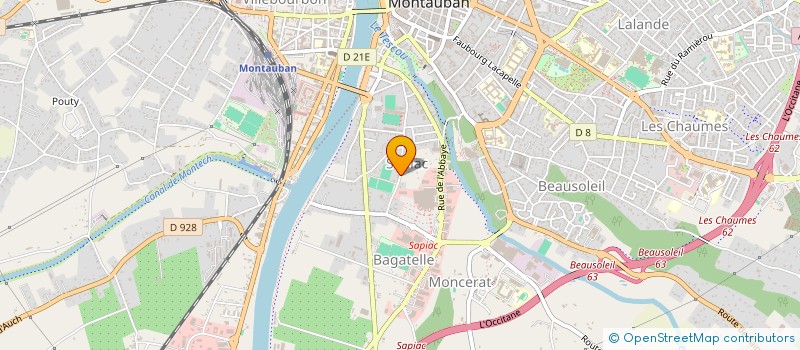 localisation de l'entreprise MADAME MELANIE CIRGUE  GRUISSAN