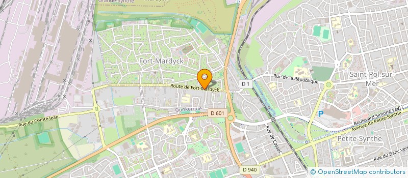 localisation de l'entreprise MADAME MELANIE CLOUTIER à DUNKERQUE