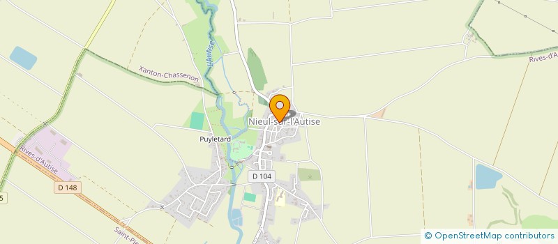 localisation de l'entreprise MADAME MELANIE CNUDDE  RIVES-D'AUTISE