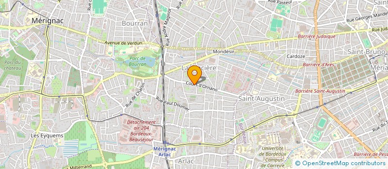 localisation de l'entreprise MADAME MELANIE COCHEZ  MERIGNAC