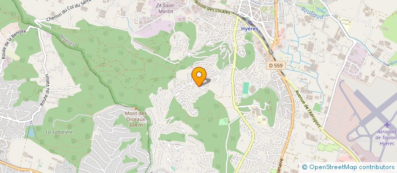 localisation de l'entreprise MADAME MELANIE COLIE  HYERES