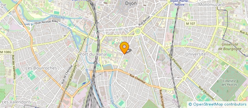 localisation de l'entreprise MADAME MELANIE COLLINET à DIJON