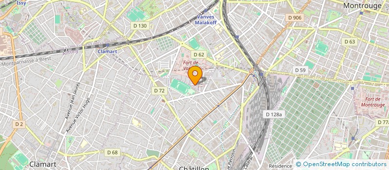 localisation de l'entreprise MADAME MELANIE COLTEL  MALAKOFF