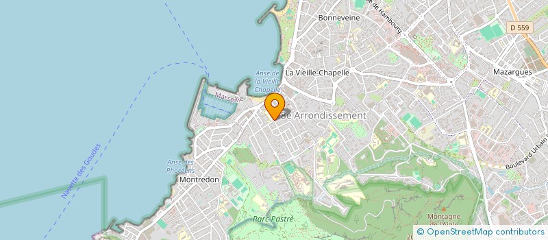 localisation de l'entreprise MADAME MELANIE COLTMAN à MARSEILLE
