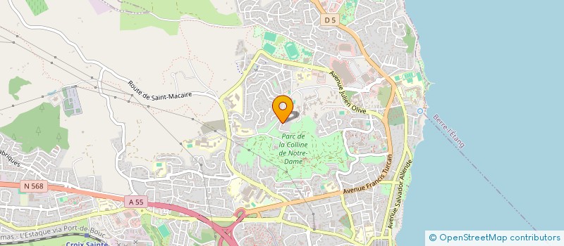 localisation de l'entreprise MADAME MELANIE COMOGLIO  MARTIGUES