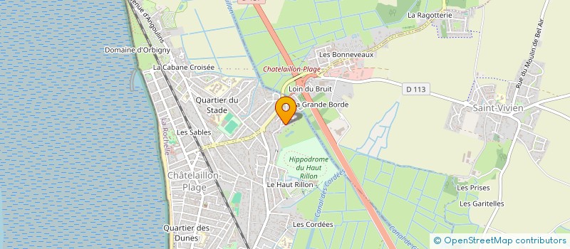 localisation de l'entreprise MADAME MELANIE CONTI à CHATELAILLON-PLAGE