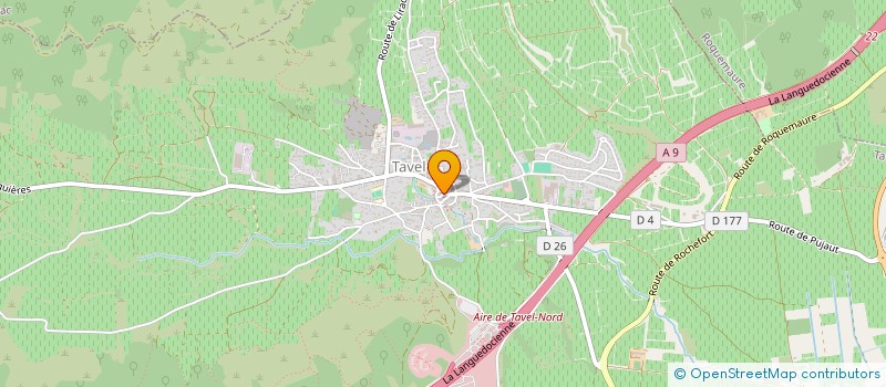 localisation de l'entreprise MADAME MELANIE CONTI  SERIGNAN-DU-COMTAT