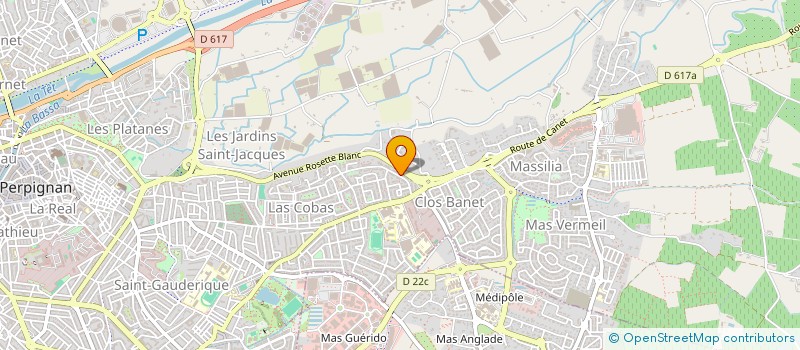 localisation de l'entreprise MADAME MELANIE COQ  BAHO