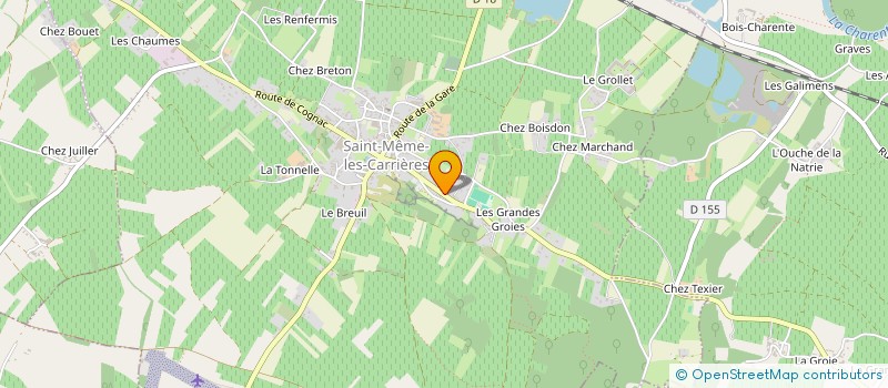 localisation de l'entreprise MADAME MELANIE CORNETTE à SAINT-MEME-LES-CARRIERES