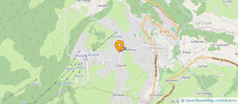 localisation de l'entreprise MADAME MELANIE CORNUT  COMBLOUX