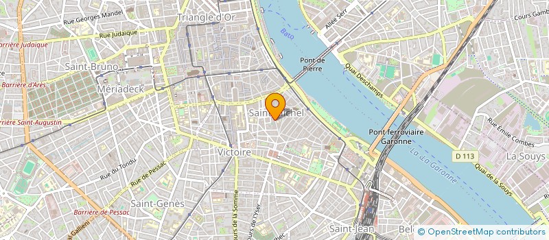 localisation de l'entreprise MADAME MELANIE CORREA  BORDEAUX