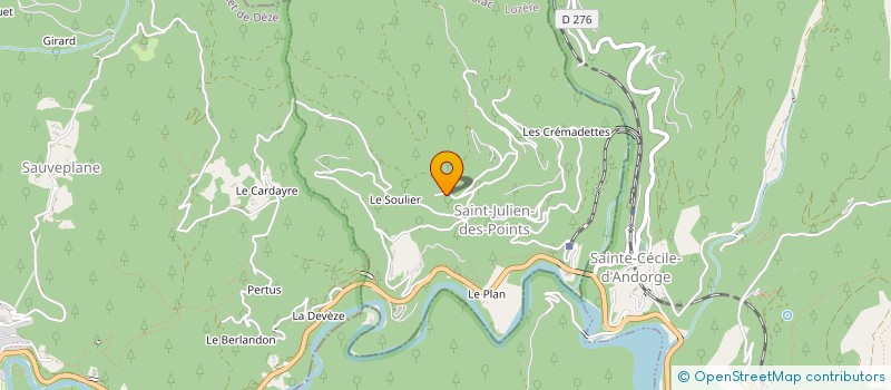 localisation de l'entreprise MADAME MELANIE COSQUER à CHATELUS-LE-MARCHEIX