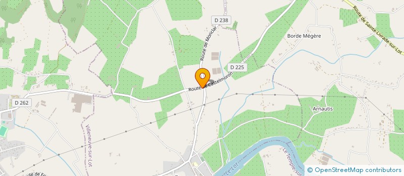 localisation de l'entreprise MADAME MELANIE COULON  MONFLANQUIN