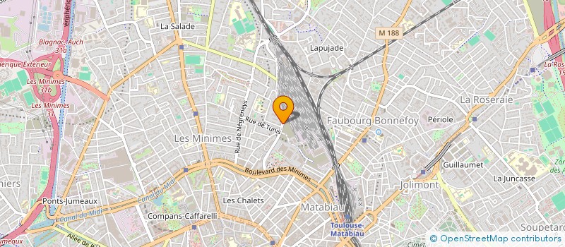 localisation de l'entreprise MADAME MELANIE COURDESSES à TOULOUSE