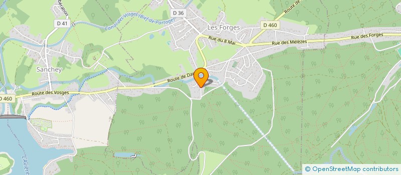 localisation de l'entreprise MADAME MELANIE COUVAL  LANNION