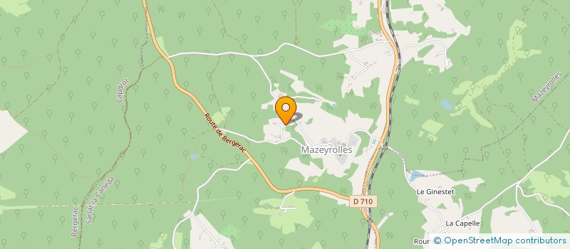 localisation de l'entreprise MADAME MELANIE COVA à MAZEYROLLES