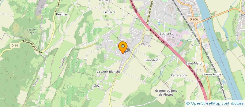 localisation de l'entreprise MADAME MELANIE CRAPOIX  TOURNUS