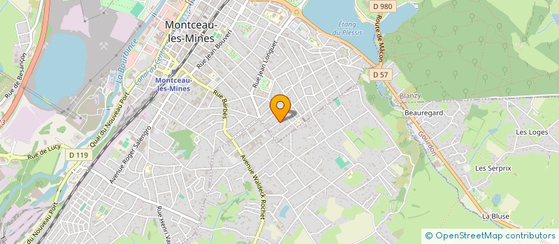 localisation de l'entreprise MADAME MELANIE D'ORAZIO à MONTCEAU-LES-MINES