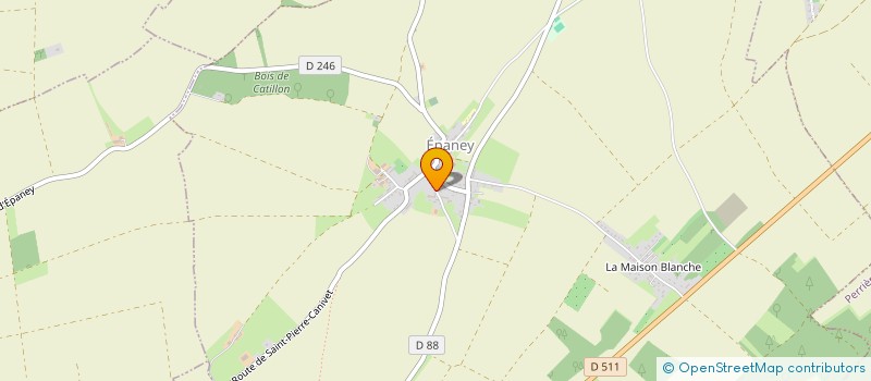 localisation de l'entreprise MADAME MELANIE DAGUET  EPANEY