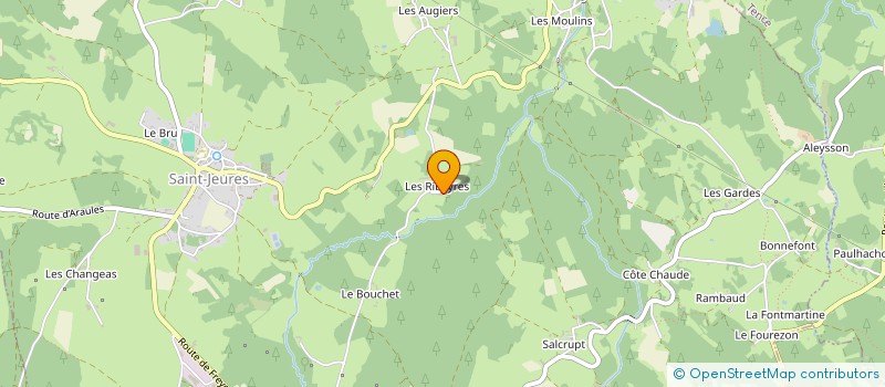 localisation de l'entreprise MADAME MELANIE DAMIAO  SAINT-JEURES