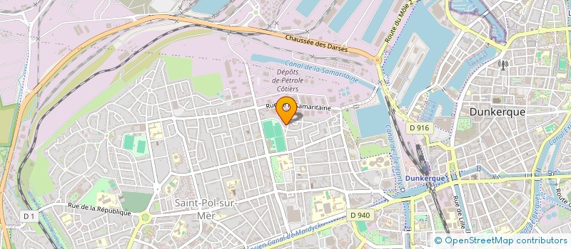 localisation de l'entreprise MADAME MELANIE DANEL  DUNKERQUE