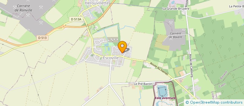 localisation de l'entreprise MADAME MELANIE DE LA HERMOSA  ESCOVILLE