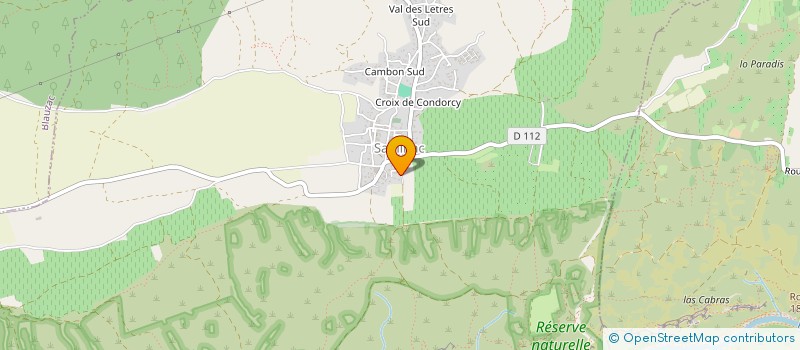 localisation de l'entreprise MADAME MELANIE DE PAGE  SERVIERS-ET-LABAUME