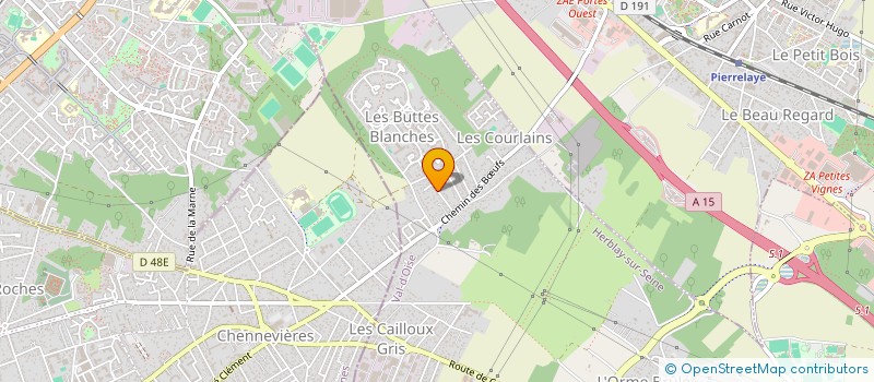 localisation de l'entreprise MADAME MELANIE DE SA BASTEIRO  HERBLAY-SUR-SEINE