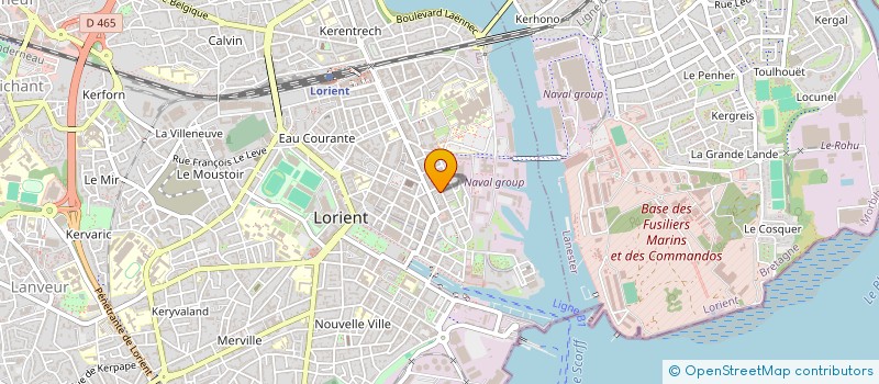 localisation de l'entreprise MADAME MELANIE DE SEGUNDO  LORIENT