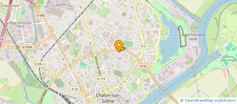 localisation de l'entreprise MADAME MELANIE DECHELETTE  CHALON-SUR-SAONE