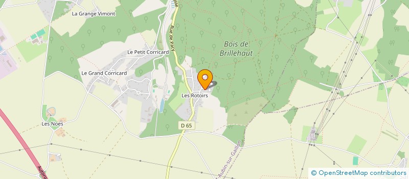 localisation de l'entreprise MADAME MELANIE DELAHAYE  SAINT-AUBIN-SUR-GAILLON