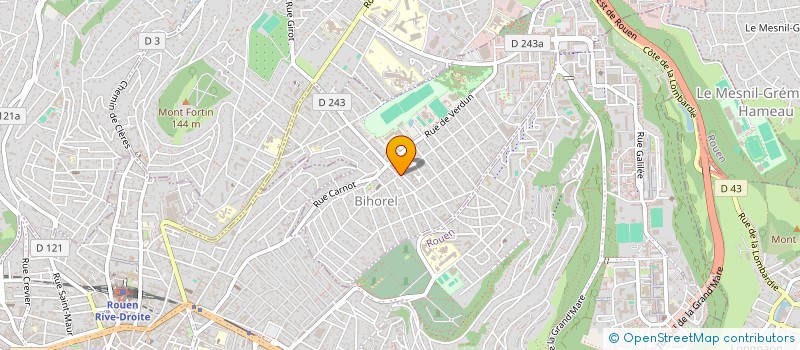 localisation de l'entreprise MADAME MELANIE DELAMARE  BIHOREL